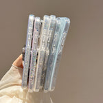 Epoxy Gradient Glitter With Rotating Bracket Mobile Phone Cases